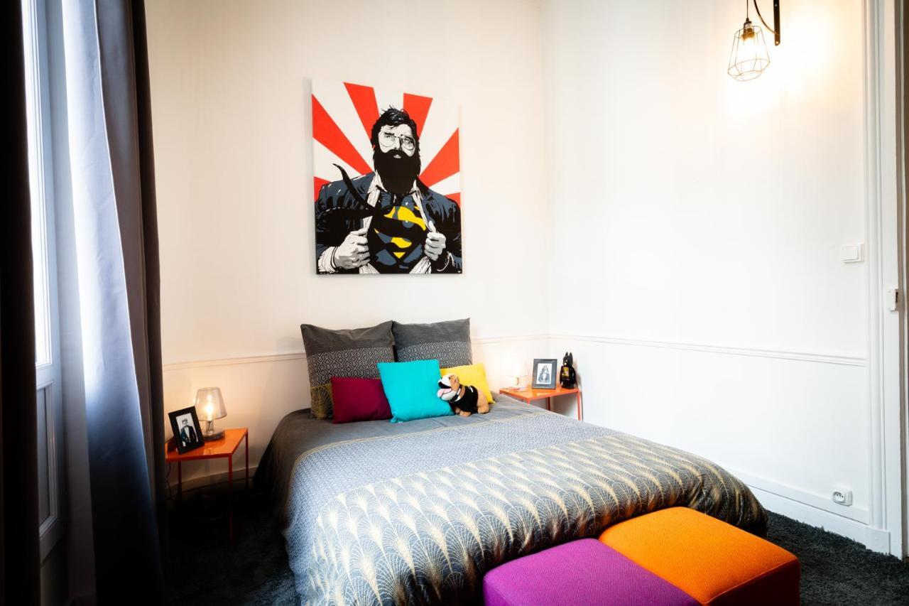 L'Aristide Apartment Reims Bagian luar foto