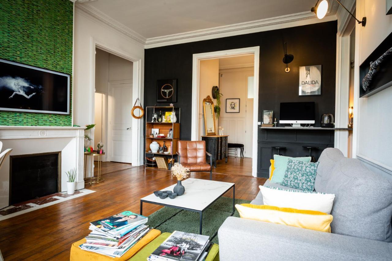 L'Aristide Apartment Reims Bagian luar foto