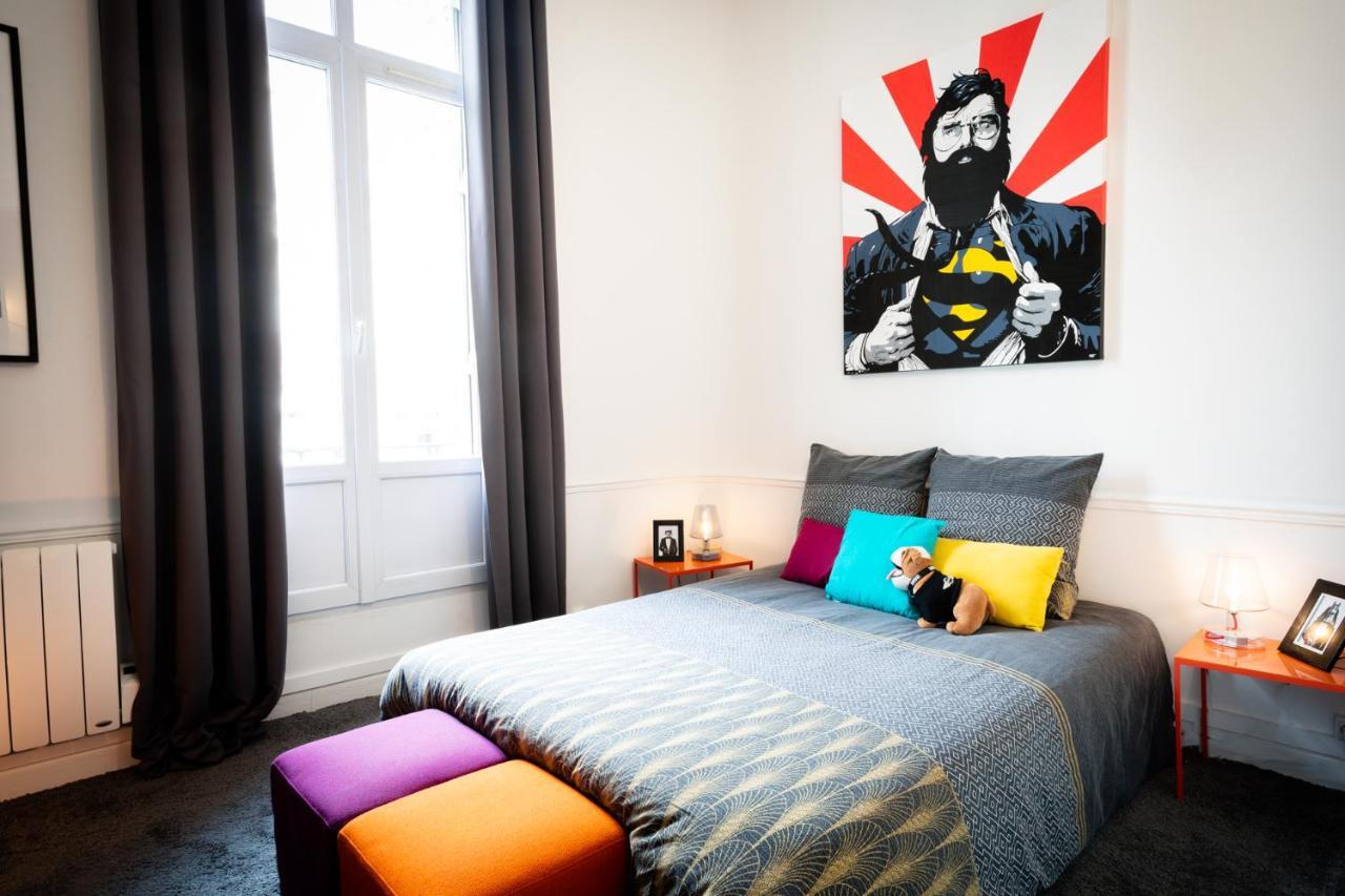 L'Aristide Apartment Reims Bagian luar foto
